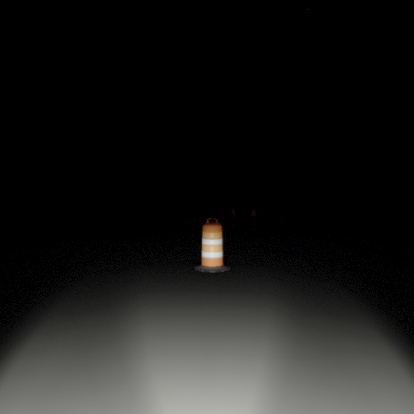 CARLA night raw camera